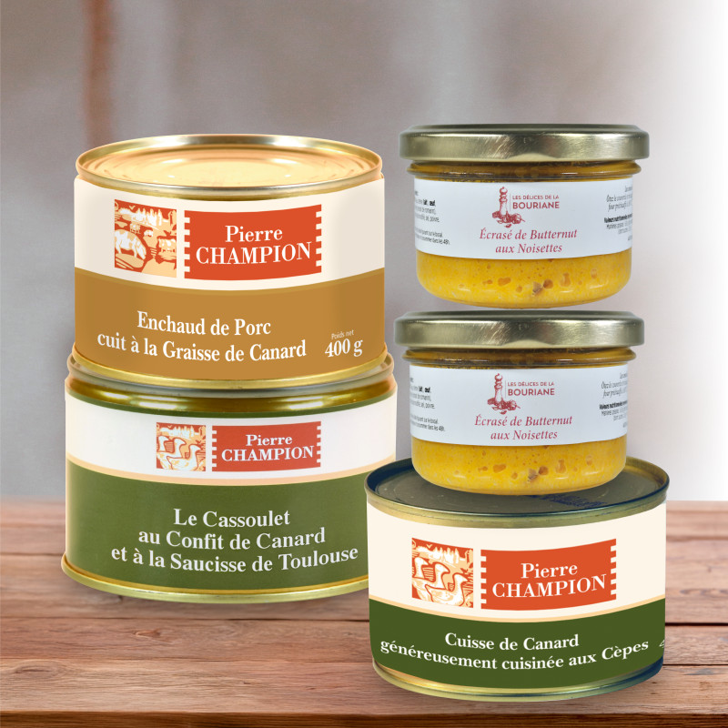 VOTRE COLIS « Plats du Sud-Ouest », 1400g - WFP