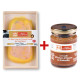 Le Foie Gras de Canard Entier du Sud-Ouest, 200 g + Le Confit d’Émincés d’Oignons au Monbazillac 90 g - WFQ