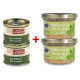Le Lot de 4 "Les Rillettes de St-Jacques au Pesto - 2 x 90 g + Les Rillettes Pur Canard - 2 x 65 g" - WFQ