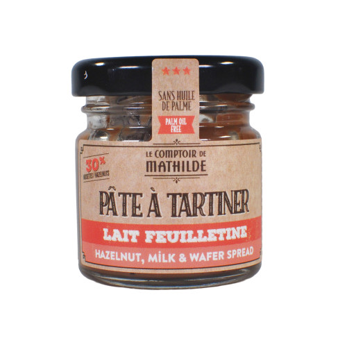 La Pâte à tartiner Lait Feuillantine, 30g - WFQ