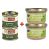Le Lot de 4 "Les Rillettes de St-Jacques au Pesto - 2 x 90 g + Les Rillettes Pur Canard - 2 x 65 g" - NOEL