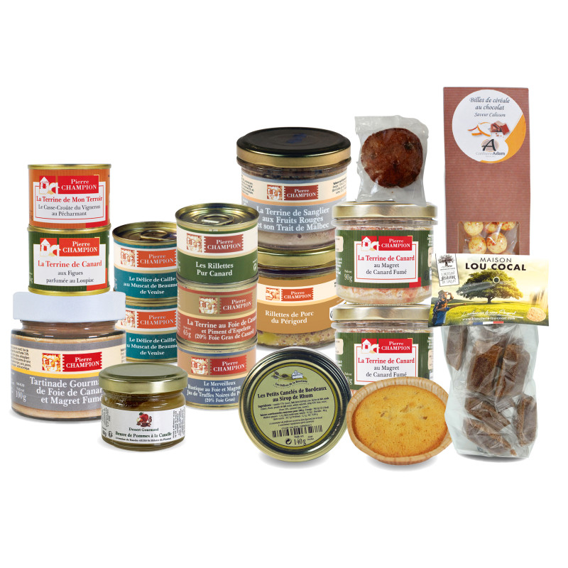 Mon Colis "Délices et gourmandises", 1307g - WFT