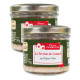 Le Lot de 2 "Les 2 Terrines de Canard au Poivre Vert", 2 x 90 g - WFT