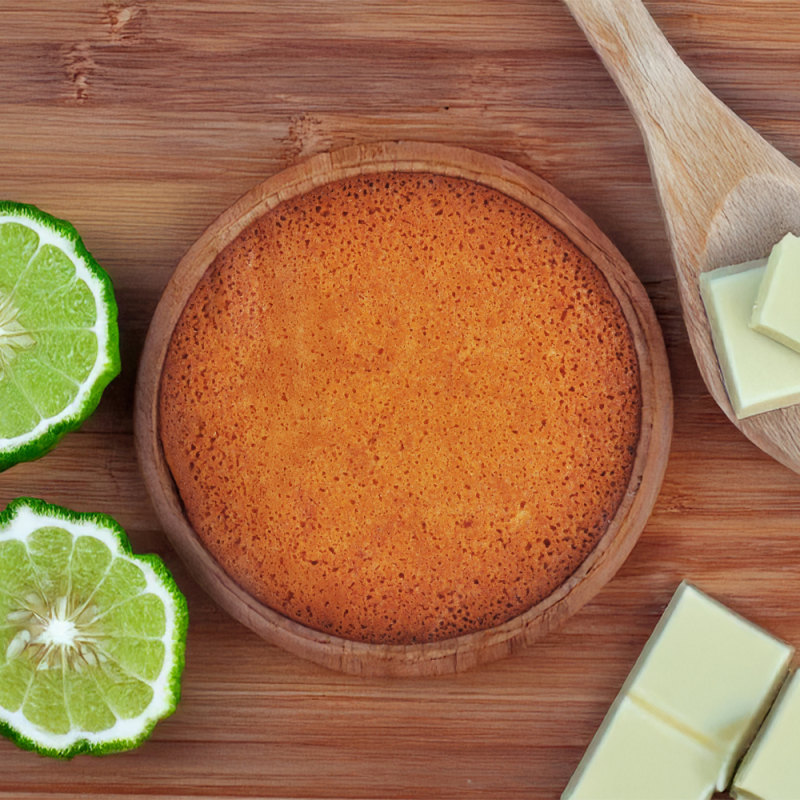 Le Gâteau à partager Chocolat blanc Bergamote, 300g - WFV