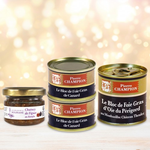 VOTRE COLIS PRESTIGE « Blocs de Foie Gras », 280g - HIV