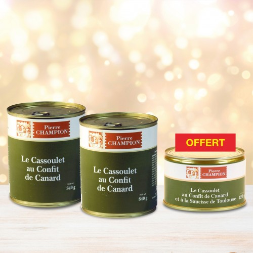 VOTRE COLIS « Spécial Cassoulet », 2100g - HIV