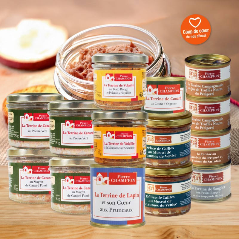 Le Colis « 14 Terrines », 1145g - WFD