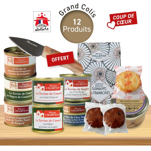 COLIS DÉCOUVERTE "Délices et Gourmandises du Sud-Ouest", 739g - WVC1