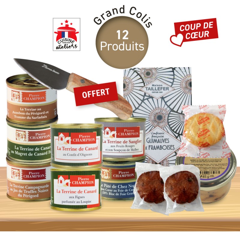 COLIS DÉCOUVERTE "Délices et Gourmandises du Sud-Ouest", 739g - WVC1