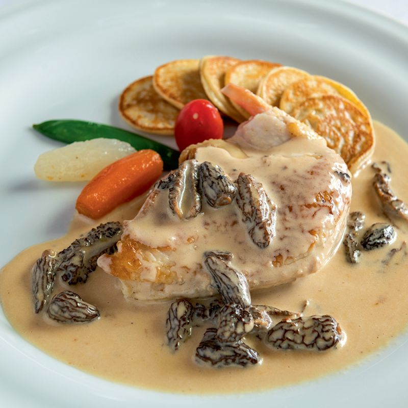 Le Lot de 2 "Mijoté de Poulet aux éclats de Morilles et au Muscat de Beaumes de Venise", 2 x 350 g - WAE