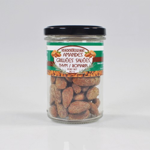 Amandes Thym et Romarin, 80g - WFH