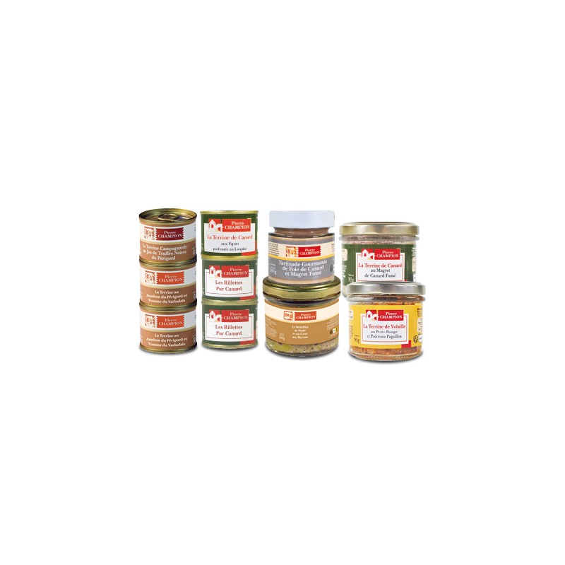 VOTRE COLIS "TERRINE DU SUD-OUEST",770g - BJ