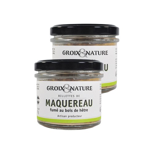 Les 2 Rillettes de Maquereau Fumé 2 x 90 g - BJ