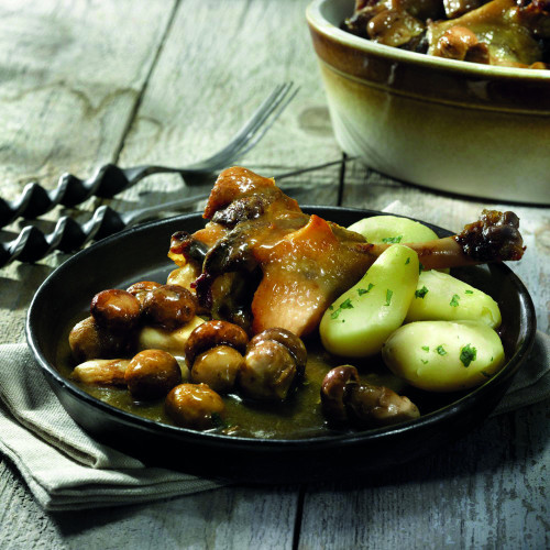 Le Lot de 2 "La Cuisse de Canard généreusement cuisinée aux Cèpes" - 2x400 g - BJ