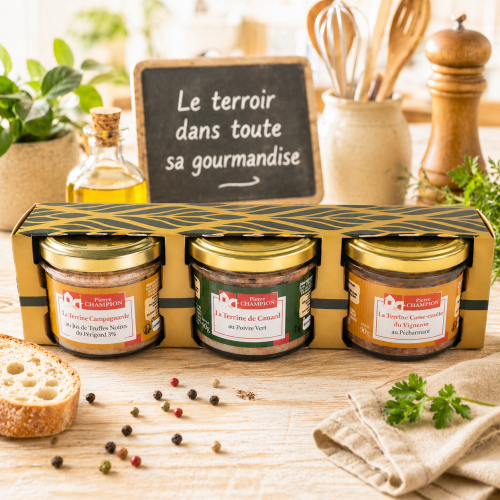 Le Lot de 3 Terrines Gourmandes, 270g - CAT