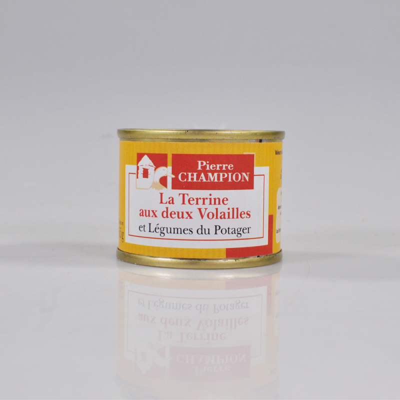 La Terrine aux deux Volailles et Légumes du Potager - CAT