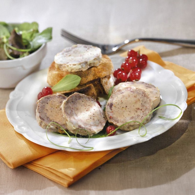 Médaillons de Chevreuil au Foie de Canard (20 % Foie Gras de Canard)