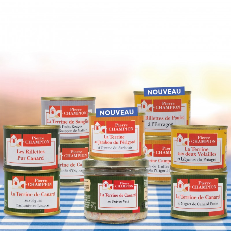 Colis terrines du terroir, 675g - RENT