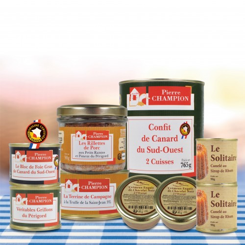 Colis 90 ans de saveurs, 1465G - RENT