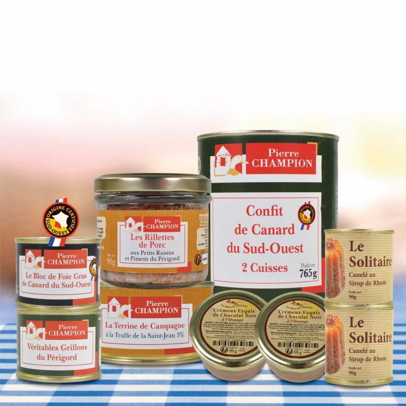 Colis 90 ans de saveurs, 1465G - RENT