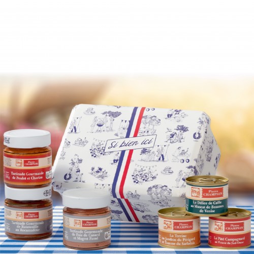 COLIS LES SAVEURS GOURMANDES, 465g - RENT