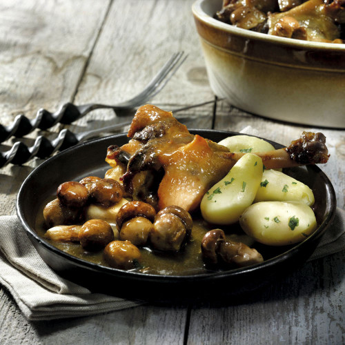 La Cuisse de Canard généreusement cuisinée aux Cèpes, 400 g - RENT