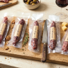 LOT DE 5 FUETS, 500G - RENT