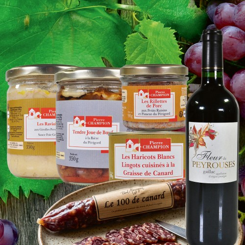 COLIS VENDANGES GOURMAND, 1385g - WFN