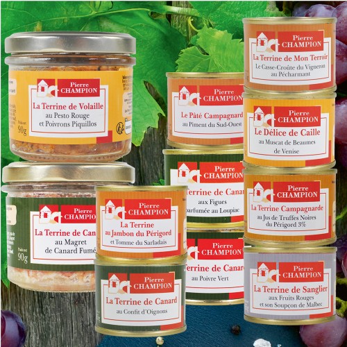 COLIS TERRINES DU SUD-OUEST, 765g - WFN