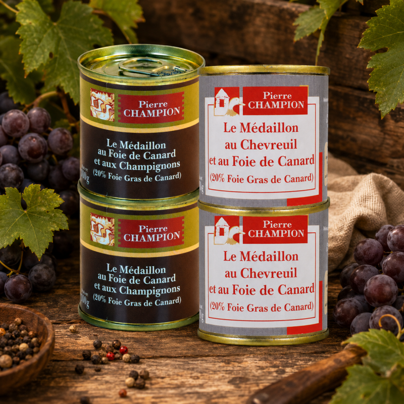 Le Lot de 4 Médaillons, 4x 100g - WFN