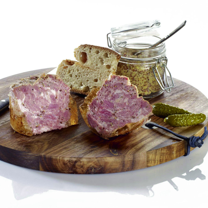 Le Lot de 2 : "Jambonneau à la Moutarde à l’Ancienne", 2x 200g - WAJ