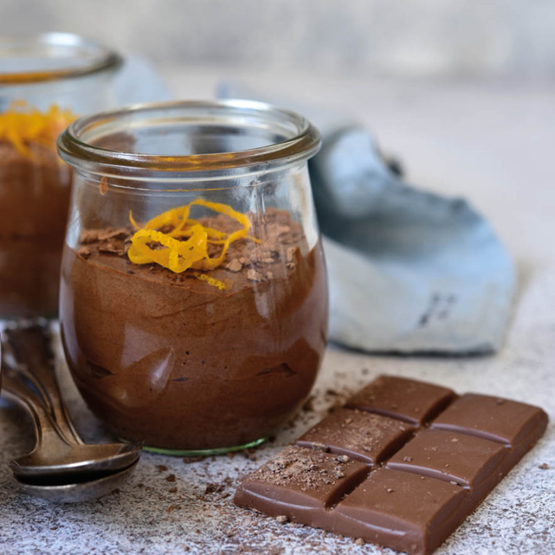 Le Lot de 2 "Le Crémeux Exquis de Chocolat Noir à l’Orange", 2x85g