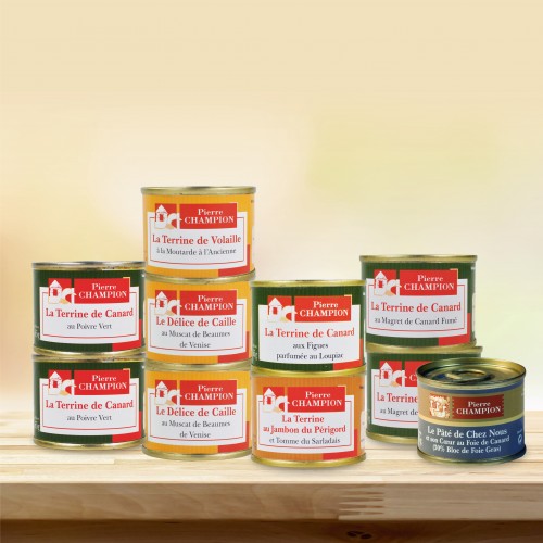 Colis "Entrées Gourmandes", 650 g - WVC2