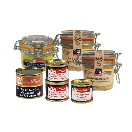 Votre Colis " Farandoles de Foie Gras des Fêtes"