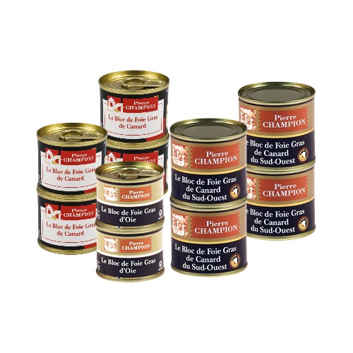 Votre Colis " Grand Assortiment de Foie Gras"