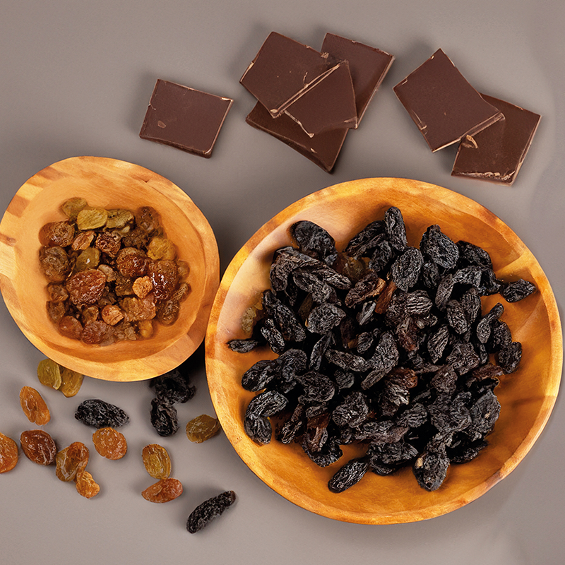 Les Raisins à La Vieille Prune de Souillac enrobés de Chocolat - 100g