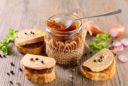 Le Confit d’oignons pour foie gras